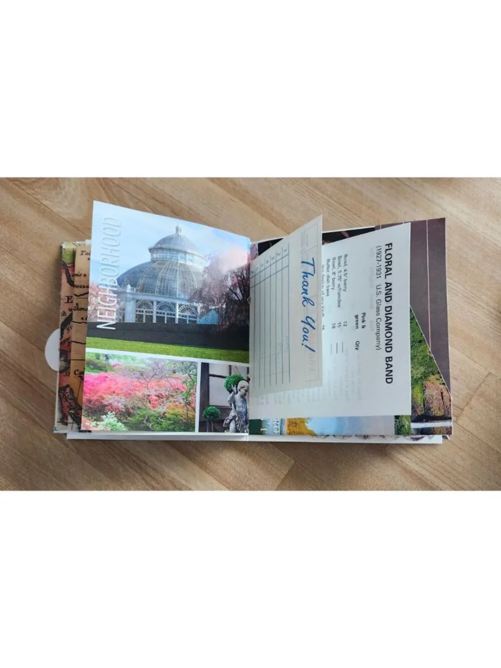 Junk Journal Travel Theme Handmade 60 pages